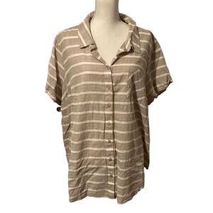 Torrid Womens Button Up Top Size 3X